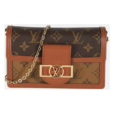 Louis Vuitton Reverse Monogram Canvas Dauphine Chain Wallet