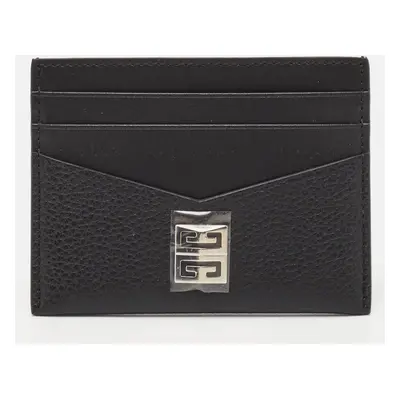 Givenchy Black Leather 4G Card Holder