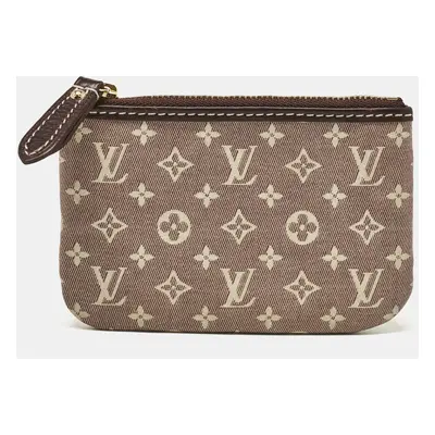 Louis Vuitton Sepia Monogram Idylle Canvas Coin Purse