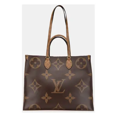 Louis Vuitton Brown Monogram Reverse Giant OnTheGo GM