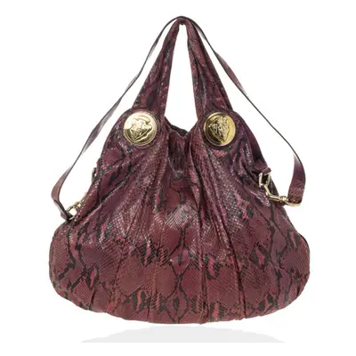 Gucci Red Python Hysteria Hobo