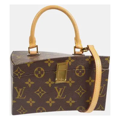 Louis Vuitton Monogram Canvas Twisted Box Bag