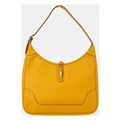 Hermes Jaune Epsom Trim Shoulder Bag