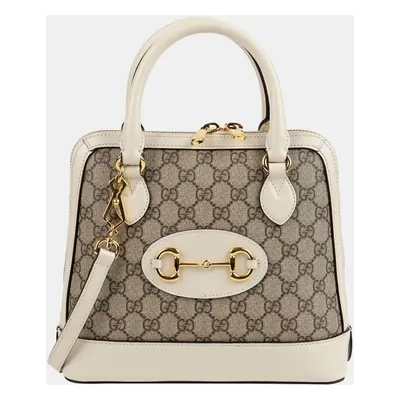 Gucci Horsebit Small Top Handle Tote And Crossbody Bag