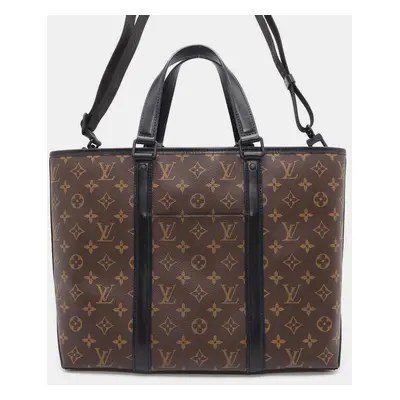 Louis Vuitton Monogram Macassar Canvas Size Pm Weekend Tote