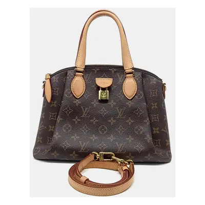 Louis Vuitton Brown Leather Rivoli PM Bag