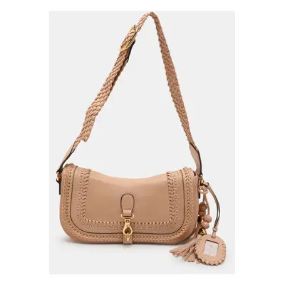 Gucci Beige Leather 'Handmade' Medium Shoulder Bag