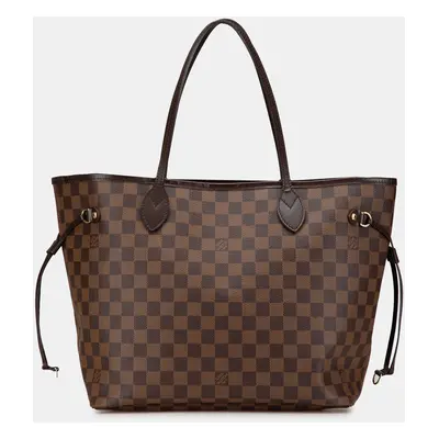 Louis Vuitton Brown Damier Ebene Neverfull MM