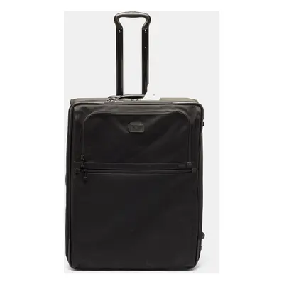 TUMI Black Nylon Wheeled Alpha Expandable Extended Trip Luggage