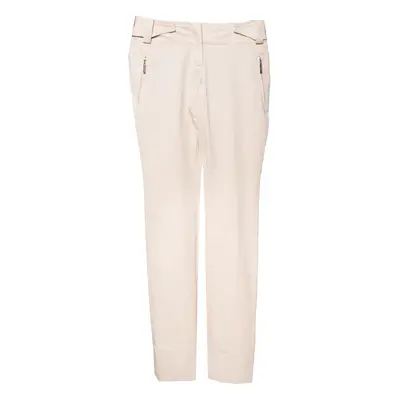 Dior Boutique Beige Cotton Cuffed Hem Pants