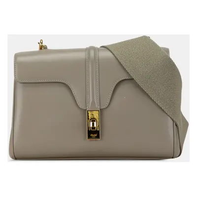 Celine Grey Teen Smooth Calfskin Soft Crossbody