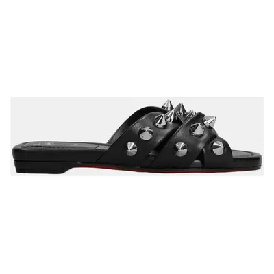 Christian Louboutin Black Miss Spika Club Slipper Mule Women’s IT