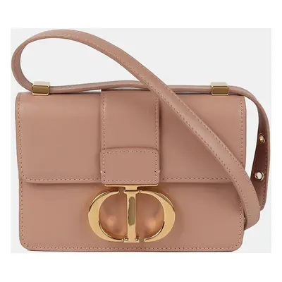 Dior Micro Rose Beige Caprether Montaine Shoulder Bag