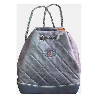 Chanel gradient purple Wandering small Backpack