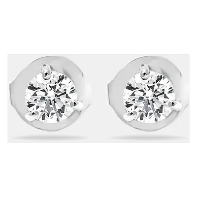 The Diamond Edit Lab Grown Diamond 1.00 ct White Gold Stud Earrings