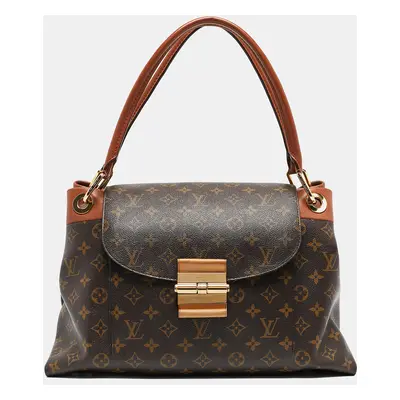 Louis Vuitton Brown Monogram Canvas Olympe Bag