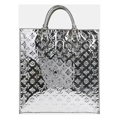 Louis Vuitton Silver Monogram Miroir Sac Plat Handbag