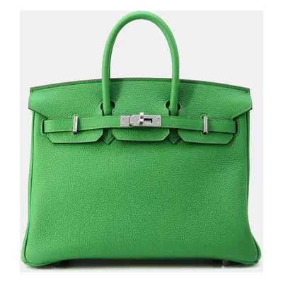 Hermes Bamboo Togo Leather Birkin Handbag