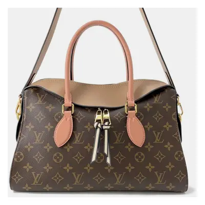 Louis Vuitton Tuileries Tote Sesame Peche Claim Monogram Bag