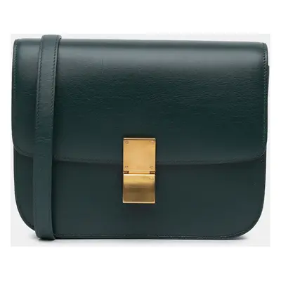 Celine Black Medium Calfskin Classic Box