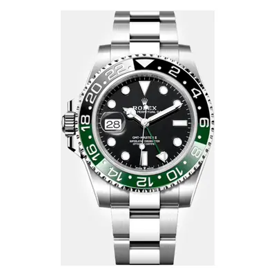 Rolex Black Stainless Steel GMT Master II VTNR Automatic Men's Wristwatch mm