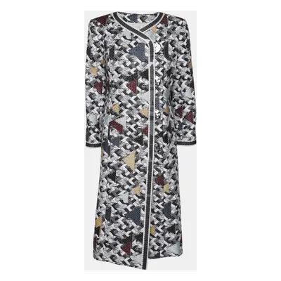 Chanel Multicolor Tweed Blend Fantasy Coat