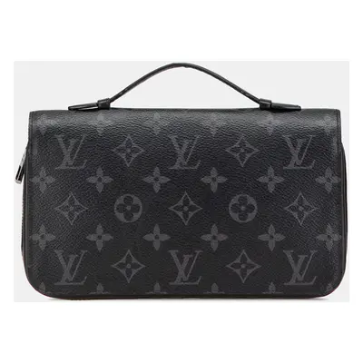 Louis Vuitton Black Monogram Eclipse Zippy Wallet