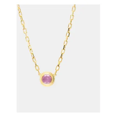 Cartier 18K Pink Gold Sapphire Legers De Cartier Necklace