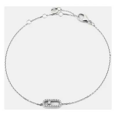 Messika Move Uno CARE(S) Pavé Diamonds 18k White Gold Bracelet