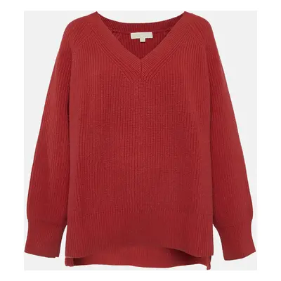 MICHAEL Michael Kors Red Rib Knit Jumper