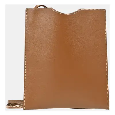 Hermes Alezan Togo Onimaitou Shoulder Bag