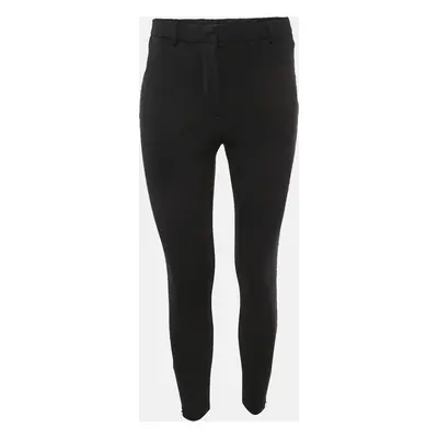 Burberry Black Jersey Skinny Fit Trousers