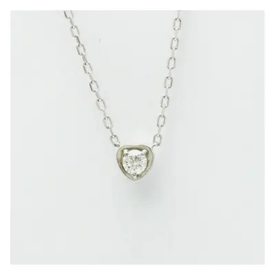 Cartier 18K White Gold Diamants Légers Diamond Pendant Necklace