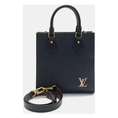 Louis Vuitton Black Leather Epi Sock Pla BB bag