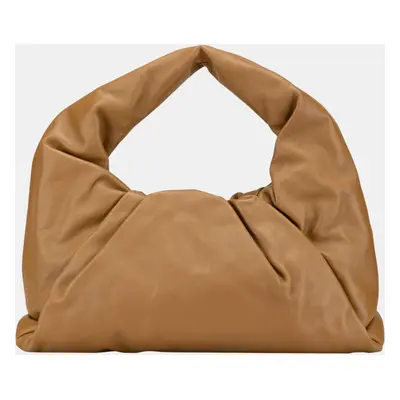 Bottega Veneta Brown Lambskin The Shoulder Pouch