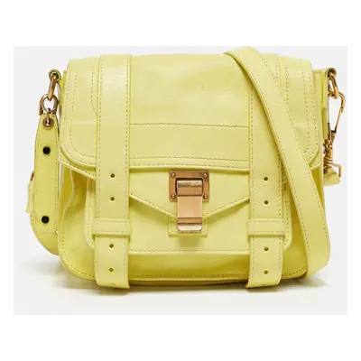 Proenza Schouler Yellow Leather Mini PS1 Crossbody Bag