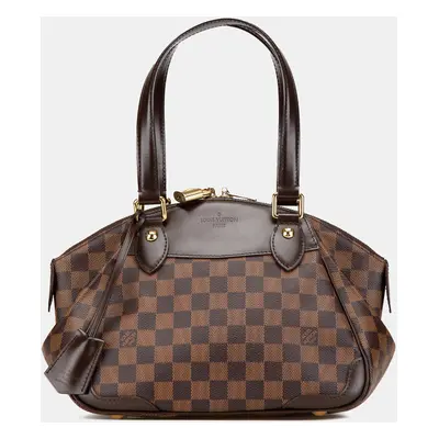 Louis Vuitton Damier Ebene Verona PM Shoulder Bag