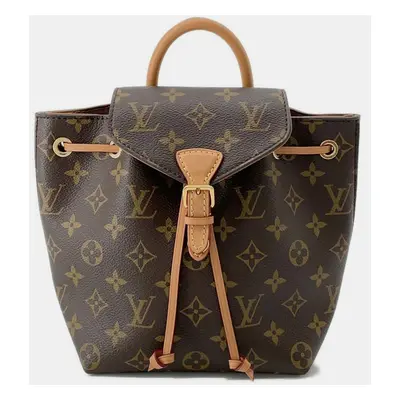 Louis Vuitton Montsouris Nm Brown Monogram Size Bb