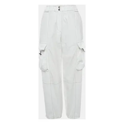 Brunello Cucinelli White Cotton Cargo Pants