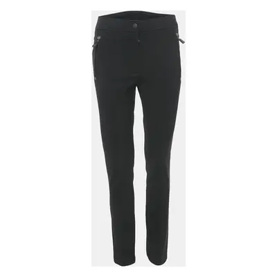 Moncler Grenoble Black Gabardine Trousers