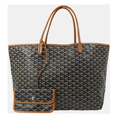 Goyard Brown Canvas Goyardine St. Louis GM Tote Bag