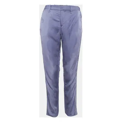 Zadig & Voltaire Lavender Floral Jacquard Trousers