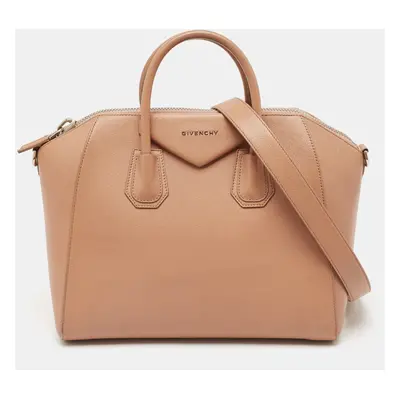 Givenchy Beige Leather Antigona Satchel