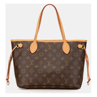 Louis Vuitton Brown Monogram Neverfull PM