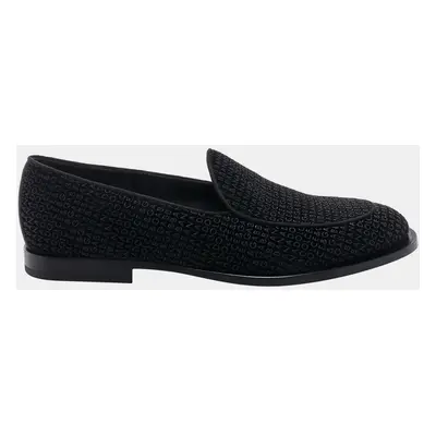 Dolce & Gabbana Black Logo Monogram Loafers Men’s IT