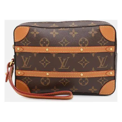 Louis Vuitton Brown Monogram Soft Trunk Posh Bag