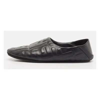 Fendi Black Leather forever fendi Flats Size