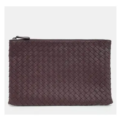 Bottega Veneta Intrecciato Leather Pouch