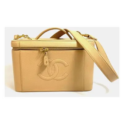 Chanel Beige CC Mark Shoulder Bag