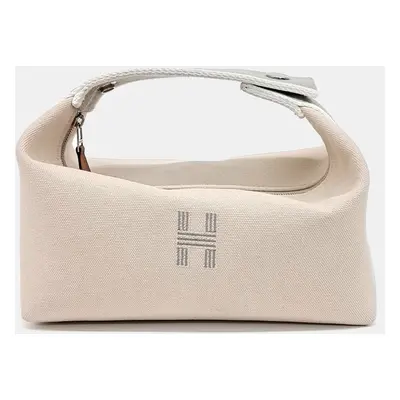 Hermes Beige Canvas Bride-a-Brac Case